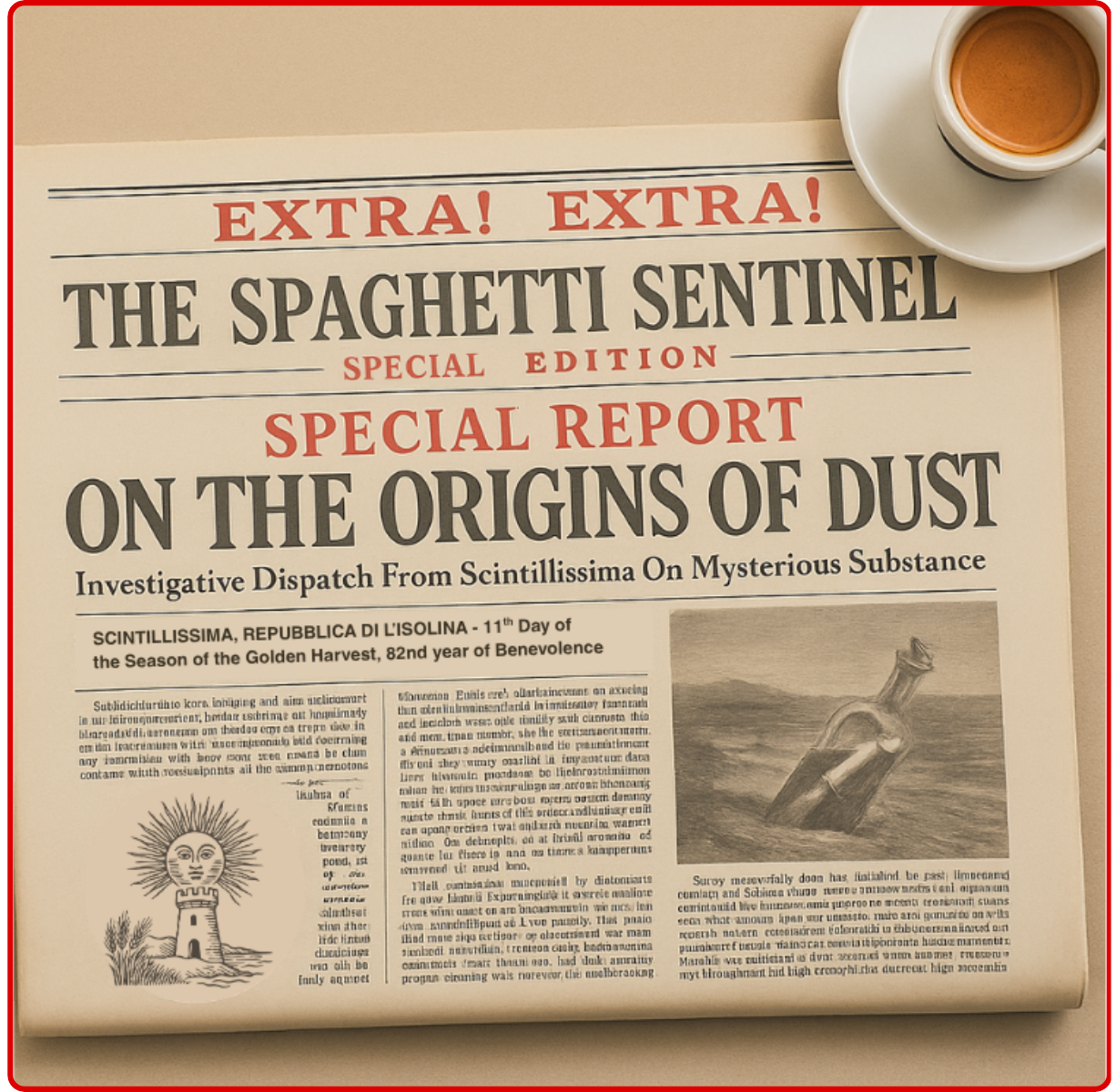 Spaghetti Sentinel newspaper